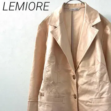 LEMIORE 테일러드 자켓 포켓 부착 심플 겉옷 깔끔한