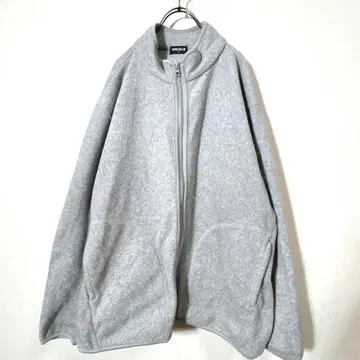 올드 유니클로 남성용 플리스 그레이 XL 사이즈