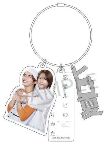 드라마 연애 루비의 올바른 태도 아크릴 키링 히로 여름 소마 리