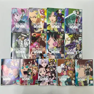 마크로스 세븐 DVD 전 13권 전권 세트 렌탈용