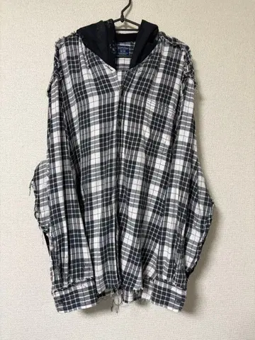 [ 완전 일점 물건 ] gideal 리메이크 체크 셔츠