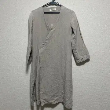 SARAXJIJI 천연 린넨 카슈쿨 원피스 S