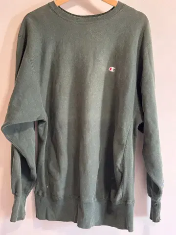 Champion 리버스 위브 XL USA제 그린 보로