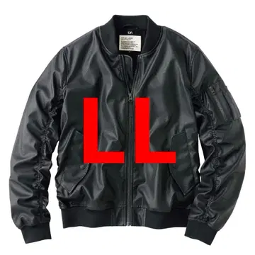 워크맨 콜드 웨더 MA-1 타입 자켓 (F. 레더 블랙) LL