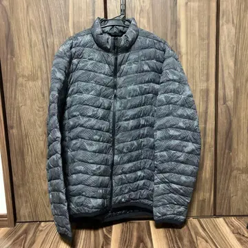 theory Print 다운 자켓 S 그레이