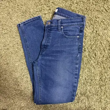 JOHNBULL 다크 블루 스키니 데님