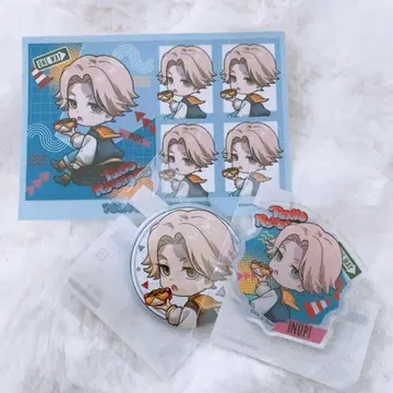 이누이 세이슈 캔뱃지 아크릴 키링 브로마이드 마루쿠지