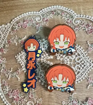 앙스타 츠키나가 레오 러버 클립 이름표 참 세트