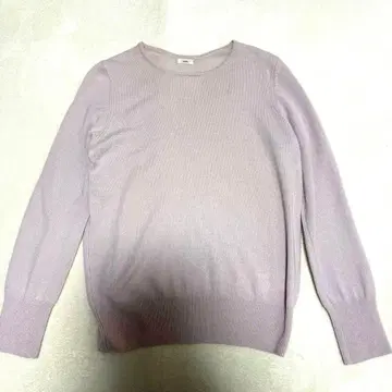 새상품급 이에나 캐시미어 100% 크루넥 풀오버 니트