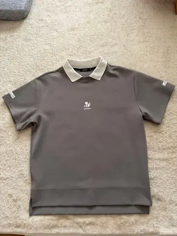 그레이 M 골프 셔츠