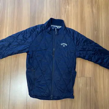 새상품급 Callaway 네이비 퀼팅 자켓 L 사이즈