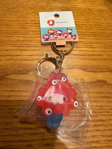 새상품 산리오 미야쿠미야쿠 클리어 키링 마이멜로디 오사카 만박