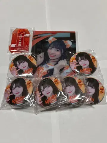 LiFE! 코구마 마무 캔 배지 부적 클리어 카드 세트