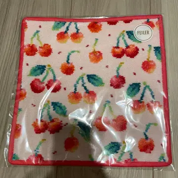 페이러 손수건 체리 도트