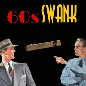 빈티지 넥타이 핀 스완크 swank 60s 레트로 앤티크