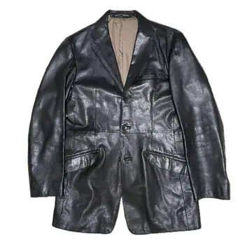 JEAN PAUL GAULTIER 가죽 테일러드 자켓 사이즈 46