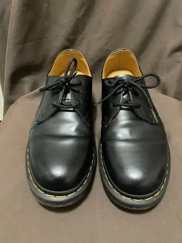 Dr. Martens 블랙 레이스업 슈즈 26cm UK7