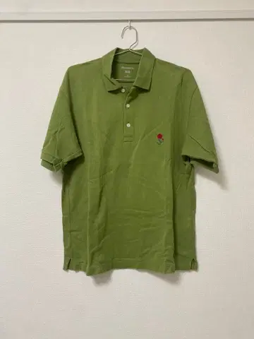 JW 앤더슨 그린 피케 셔츠