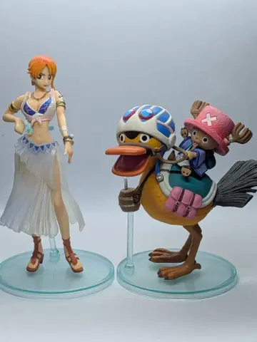 초 원피스 스타일링 피규어 알라바스타 2체 세트 카루 나미