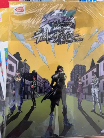 총 6장 라스트 서바이버 죠죠의 기묘한 모험 클리어 파일과 스티커