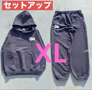 90 로고 오리지널 후디 x 스웻 팬츠