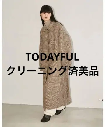 [ 클리닝 완료 최상급 ] TODAYFUL 스텐카라 코트