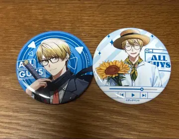 ALL GUYS 갓치맨V 캔뱃지 훼미리마트 한정판