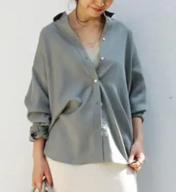 IENA Ly/P 트윌 오버 셔츠 38