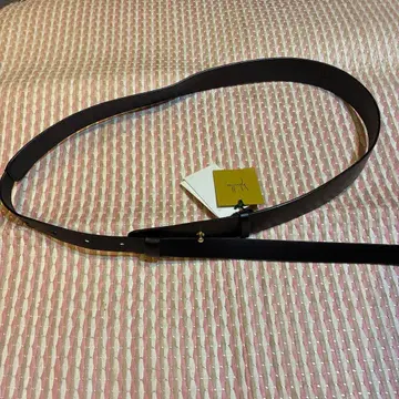 블랙 가죽 벨트 조정 가능