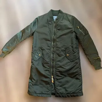 ALPHA INDUSTRIES MA-1 자켓 XS 올리브 그린
