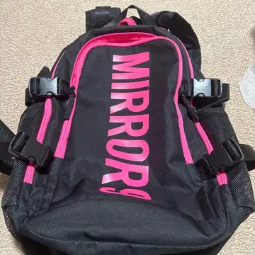 [ MIRROR9 ] 백팩 블랙과 핑크