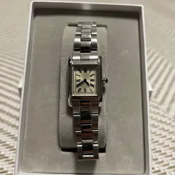 UNITED ARROWS 여성용 메탈 스퀘어 시계