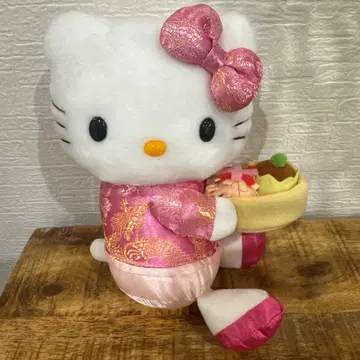 레어 키티 봉제 인형 헤이세이 레트로 중화