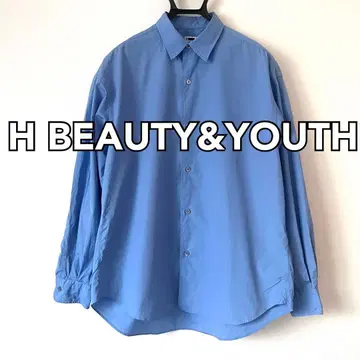 H BEAUTY&YOUTH 더 유주얼 벌룬 레귤러 카라 셔츠