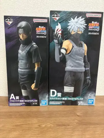 제일복권 우치하 이타치 & 하타케 카카시 피규어 세트