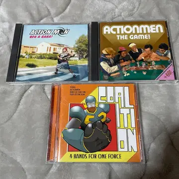 Action Men + 옴니버스 3장 세트
