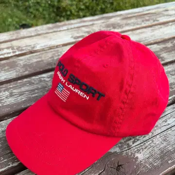 Polo Sport 캡 네이비/레드