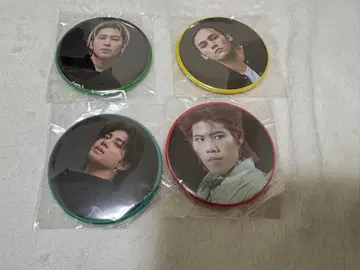 하세가와 마코토 타케치 카이세이 류 고토 타쿠마 캔뱃지 세트 (덤 포함)