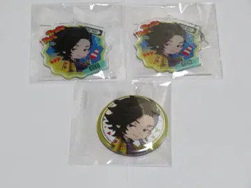 마루쿠지 도쿄 리벤저스 코코노이 하지메 아크릴 키링 캔뱃지 3종 세트