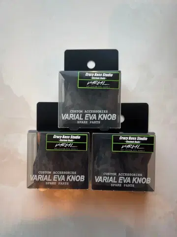 크레이지 버스 스튜디오 DRT 바리알 팻 노브 3개 블랙 카모