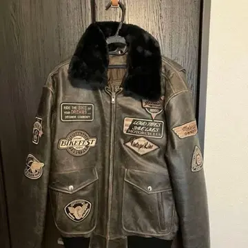 최종 가격 데그너 천연 가죽 소가죽 가죽 자켓 플라이트 자켓