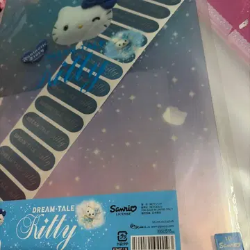 산리오 Dream-Tale Kitty 클리어 파일 세트