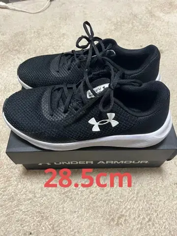 언더아머 블랙 러닝화 28.5cm