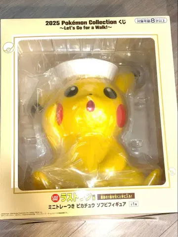 제일복권 포켓몬 라스트 원상 미니 트레이 포함 피카츄 소프트 비닐 피규어