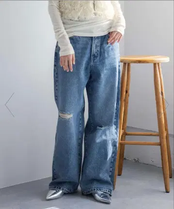 LOWRYS FARM 데님 팬츠