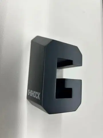 G-SHOCK 블랙 G자형 홀더 스탠드