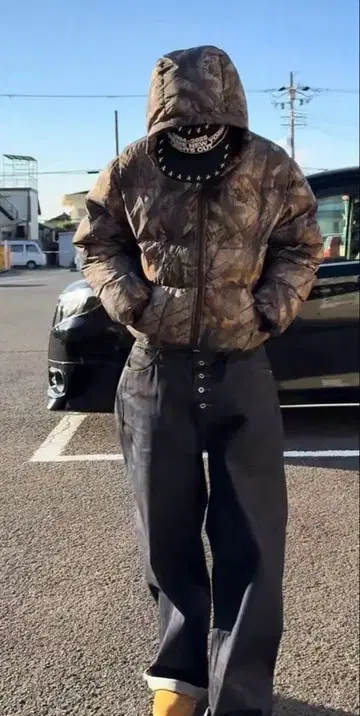 nnine 리얼트리 다운 자켓 레어