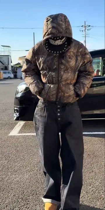 nnine 리얼트리 다운 자켓 레어