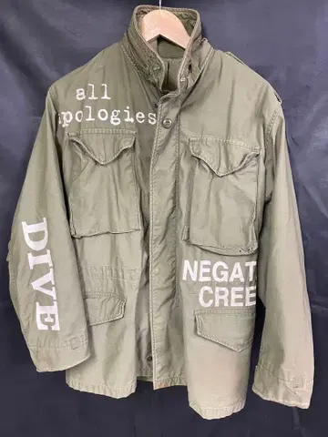 빈티지 M-65 오리지널 페인트 커스텀