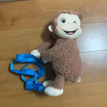 호기심 많은 조지 봉제 인형 백팩